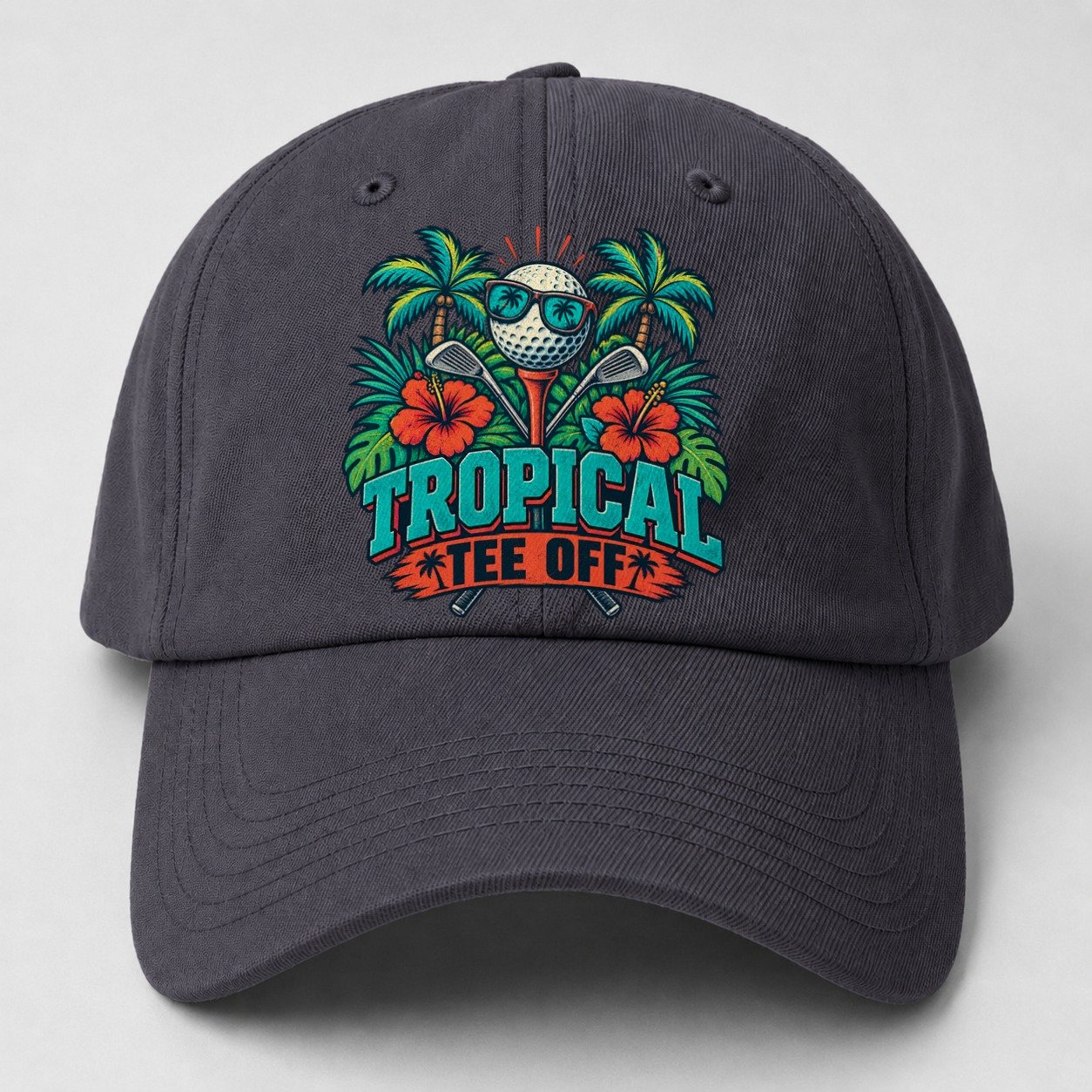 Tropical Tee Off Golf Life Baseball Cap – Urban Haze