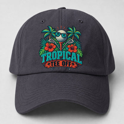 Tropical Tee Off Golf Life Baseball Cap – Urban Haze