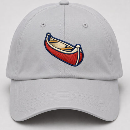 Canoe Tiny Solo Marks Baseball Cap – Light Gray