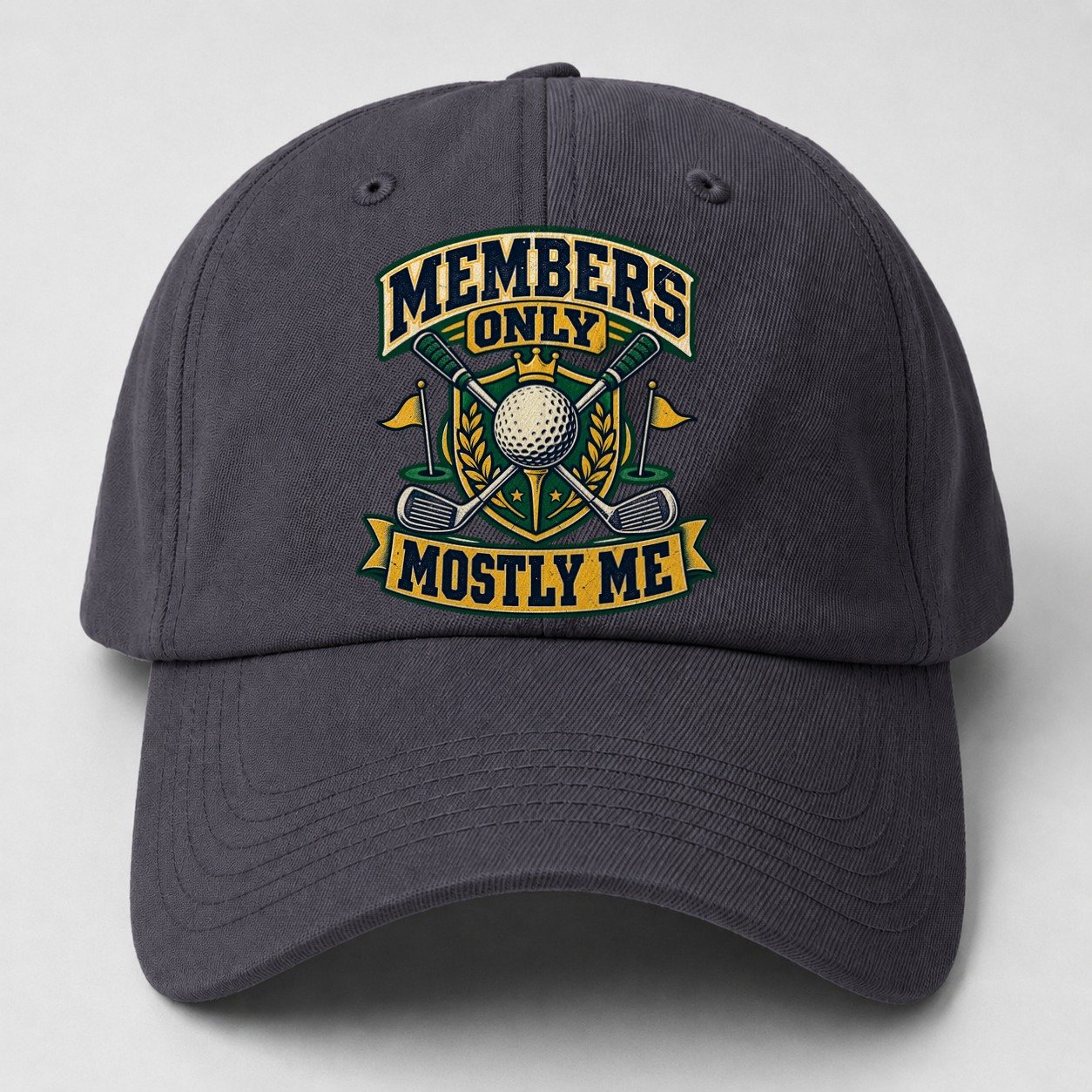 Members Only Mostly Me Golf Life Baseball Cap – Urban Haze