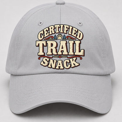 Certified Trail Snack American Wit Baseball Cap – Light Gray