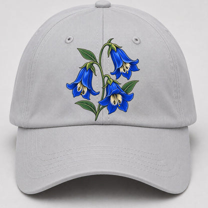 Australian Capital Territory Royal Bluebells Australia Cultural Icons Baseball Cap – Light Gray