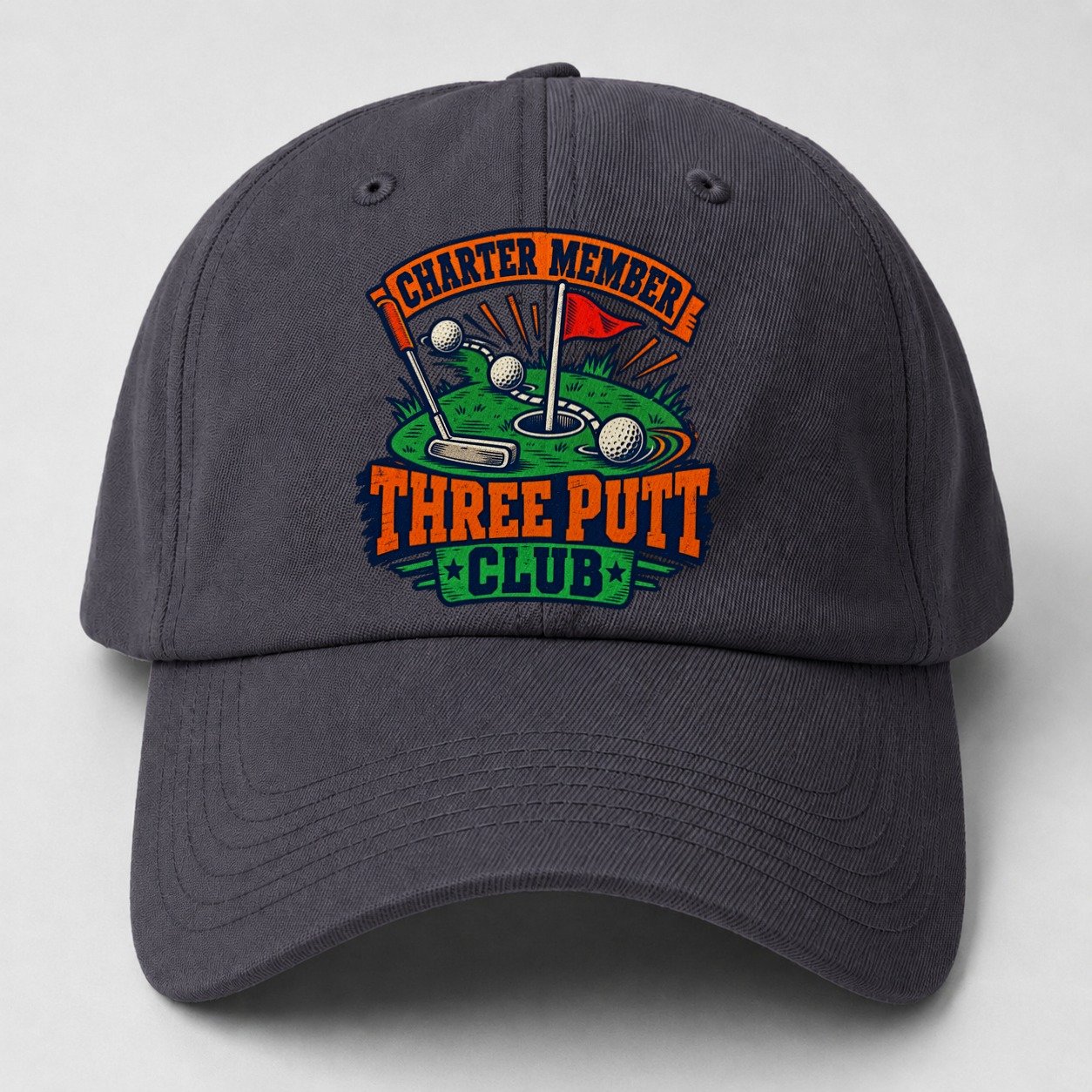 Three Putt Club Golf Life Baseball Cap – Urban Haze