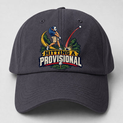 Hitting A Provisional Golf Life Baseball Cap – Urban Haze