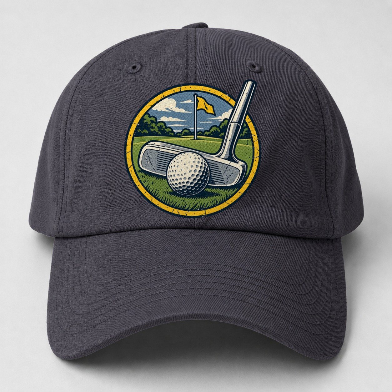 Putter And Ball Circle Golf Life Baseball Cap – Urban Haze