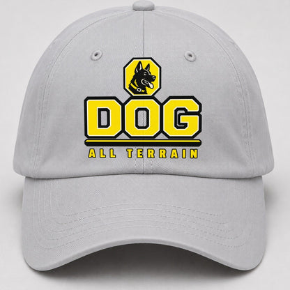 Dog All Terrain Heavy Duty Baseball Cap – Light Gray