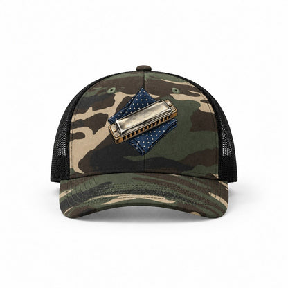 Woodland Camo-Black — front view