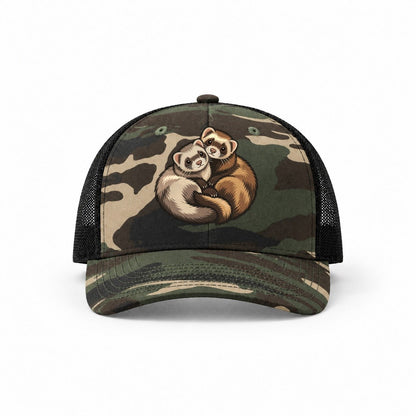Woodland Camo-Black — front view