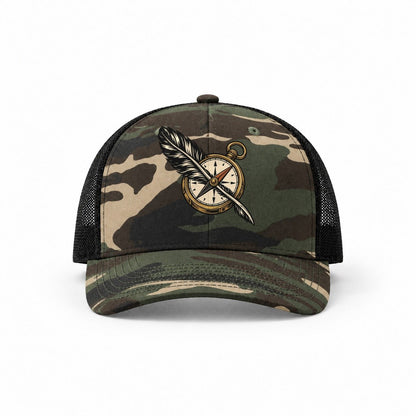 Woodland Camo-Black — front view
