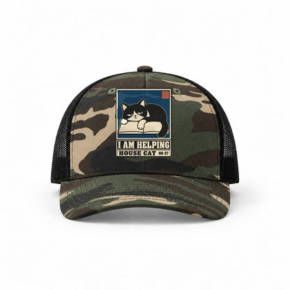 Woodland Camo-Black — front view