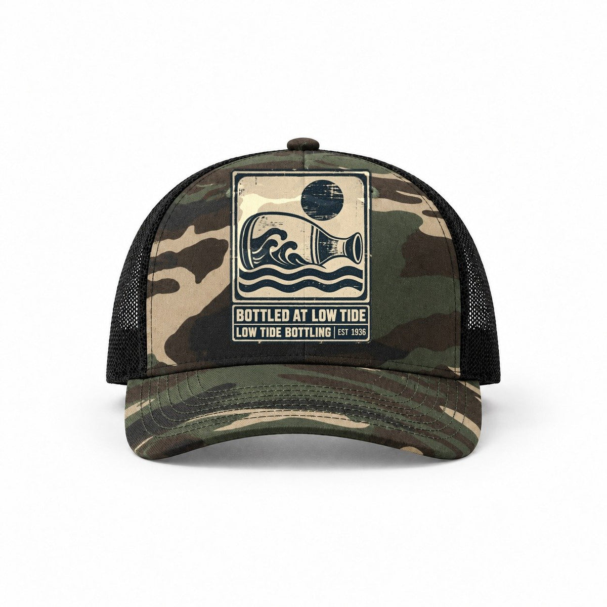 Woodland Camo-Black — front view
