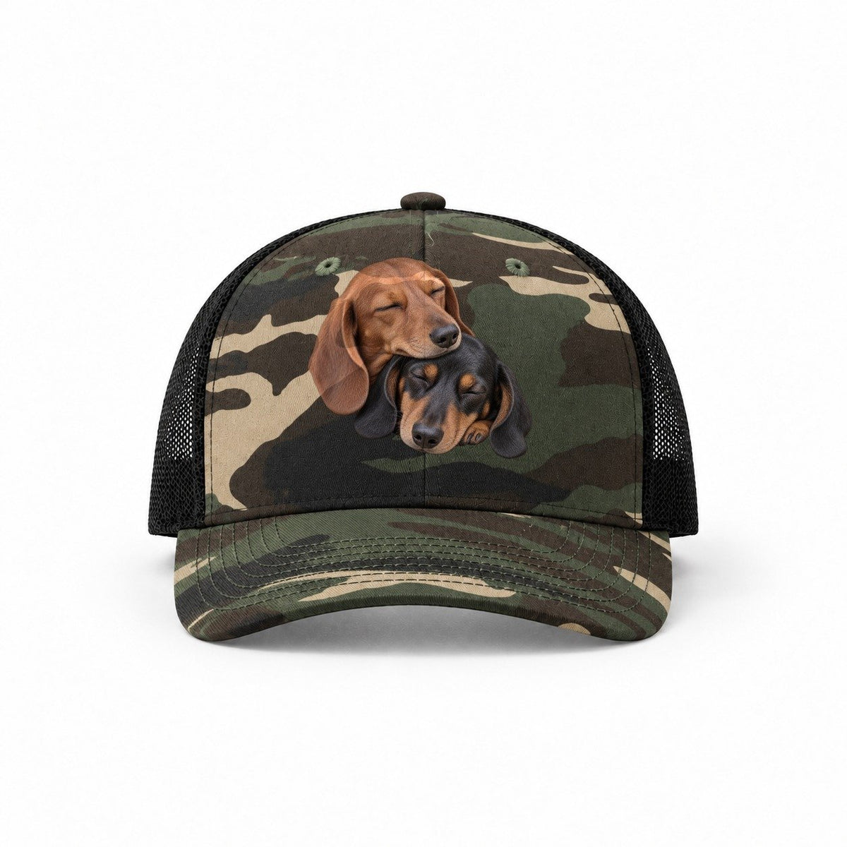 Woodland Camo-Black — front view