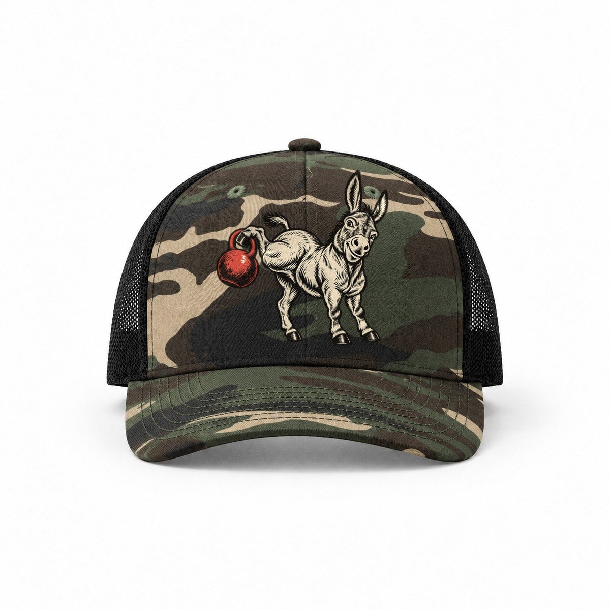 Woodland Camo-Black — front view