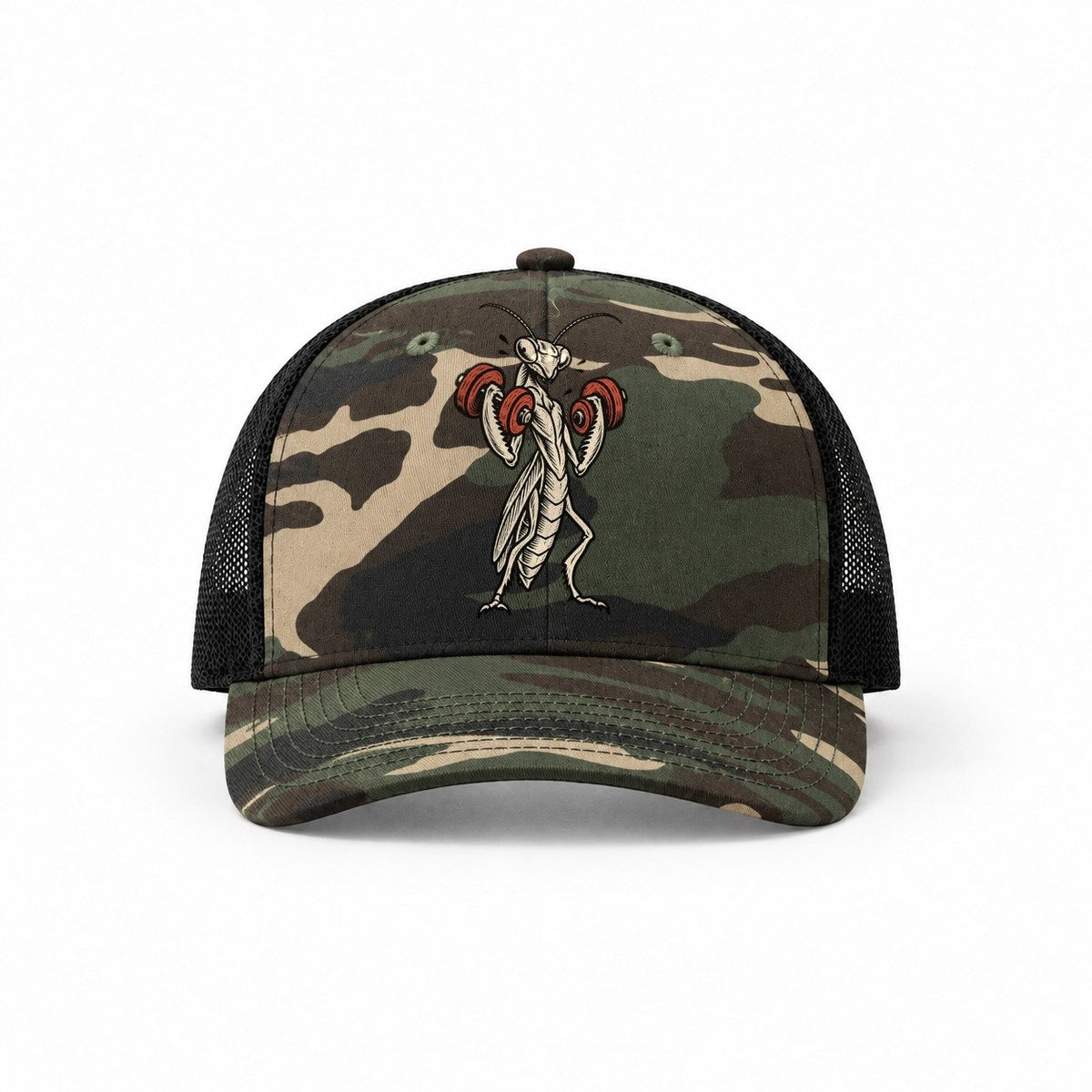 Woodland Camo-Black — front view