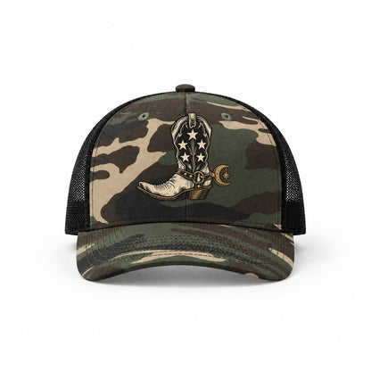 Woodland Camo-Black — front view