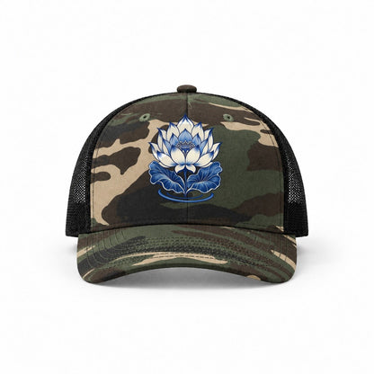 Woodland Camo-Black — front view