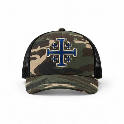 Woodland Camo-Black — front view