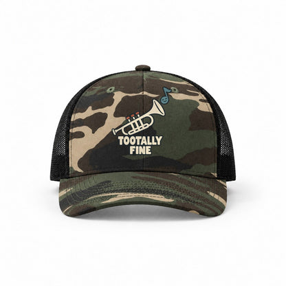 Woodland Camo-Black — front view