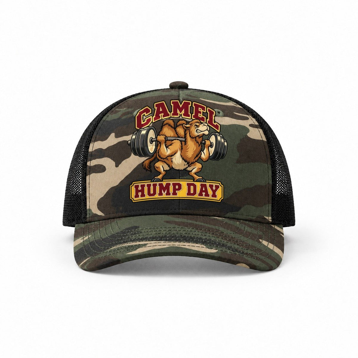 Woodland Camo-Black — front view
