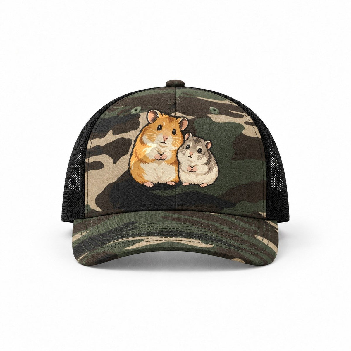 Woodland Camo-Black — front view