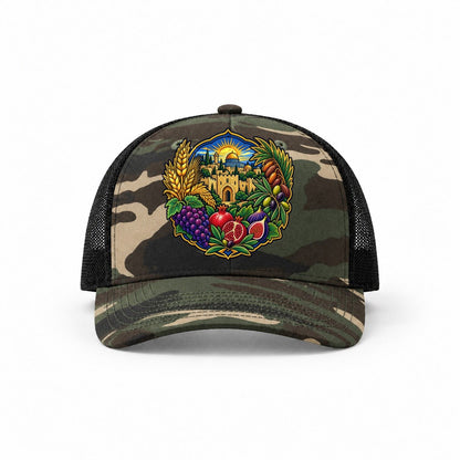 Woodland Camo-Black — front view