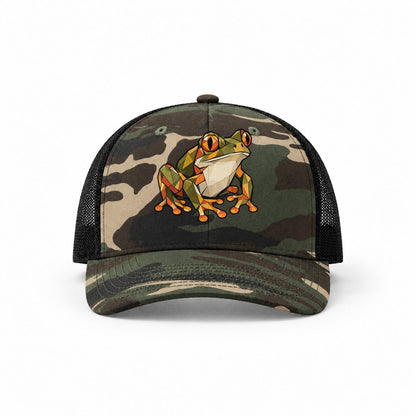 Woodland Camo-Black — front view