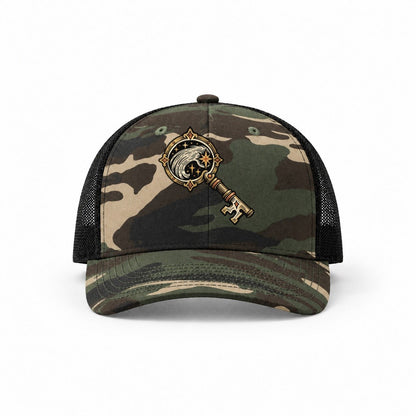 Woodland Camo-Black — front view