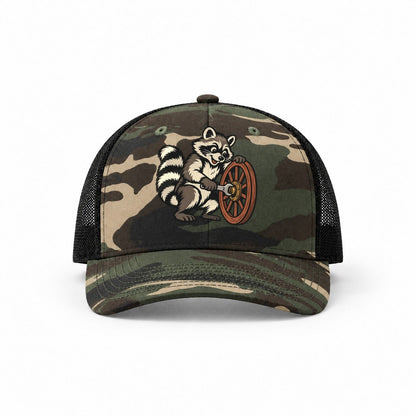 Woodland Camo-Black — front view