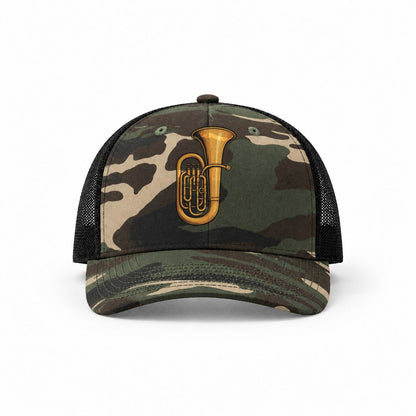 Woodland Camo-Black — front view