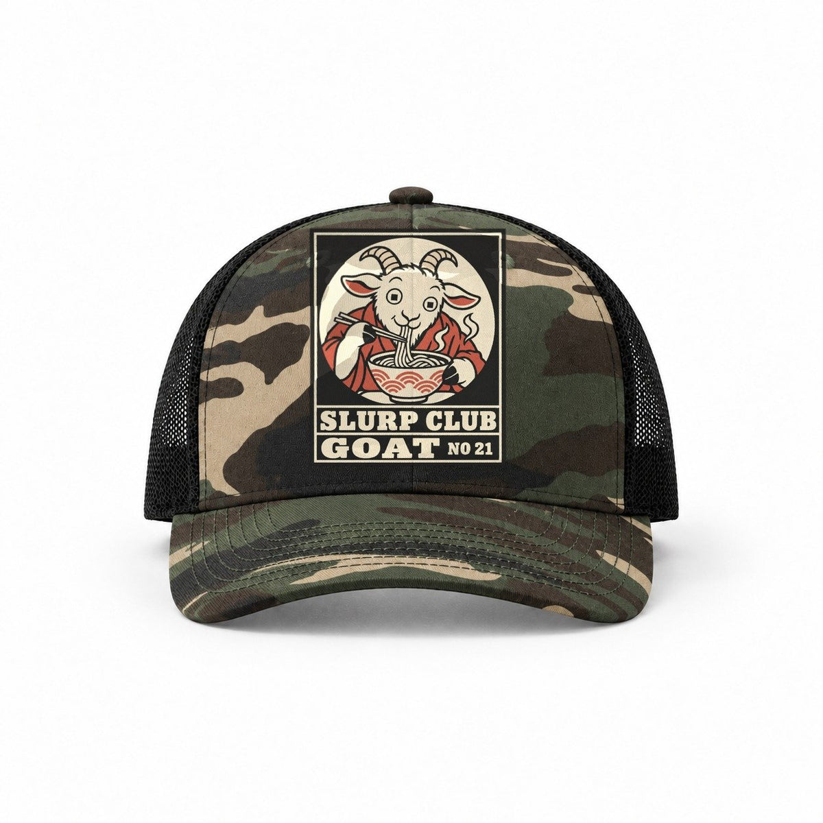 Woodland Camo-Black — front view