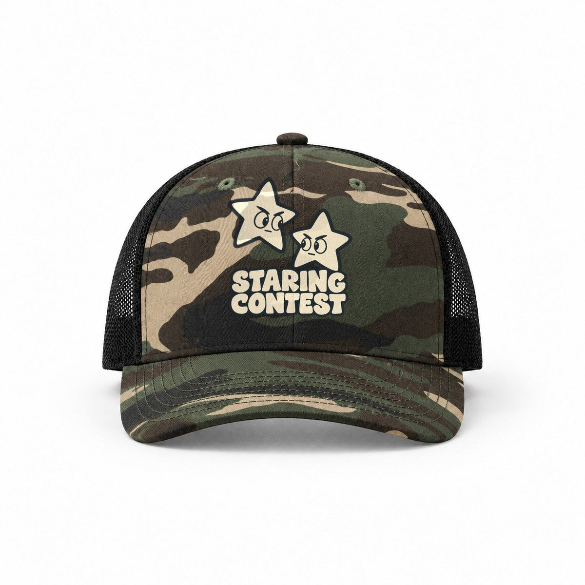 Woodland Camo-Black — front view