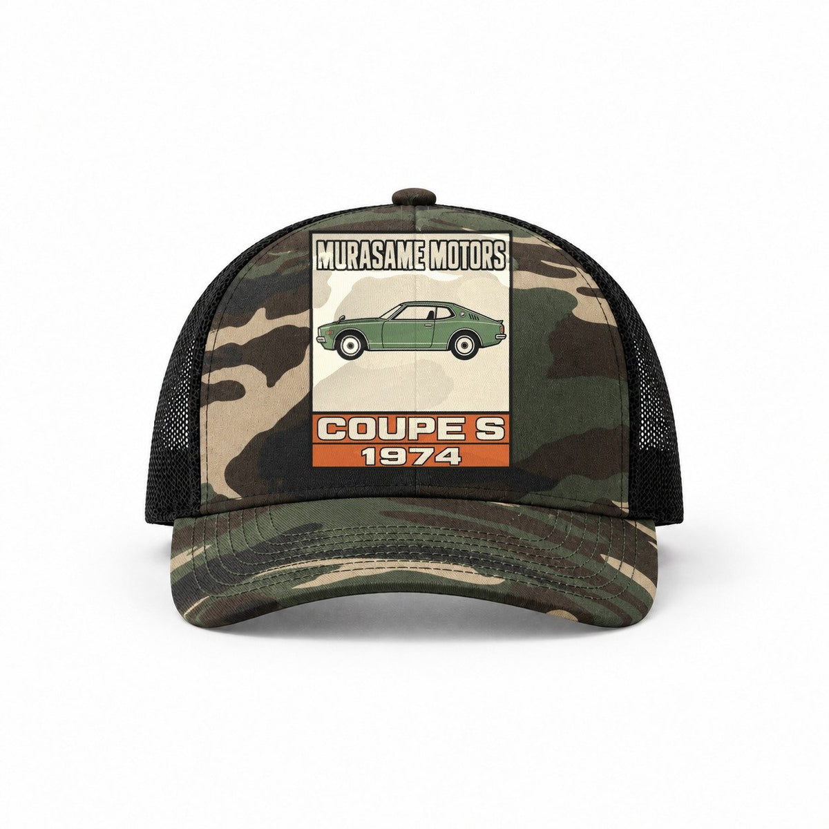 Woodland Camo-Black — front view