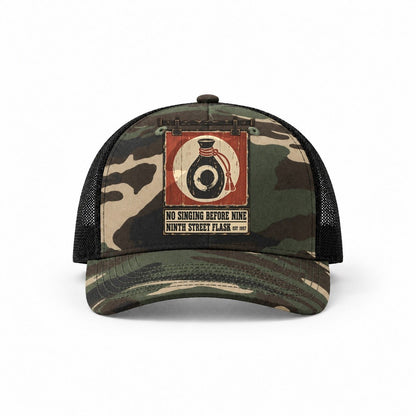 Woodland Camo-Black — front view