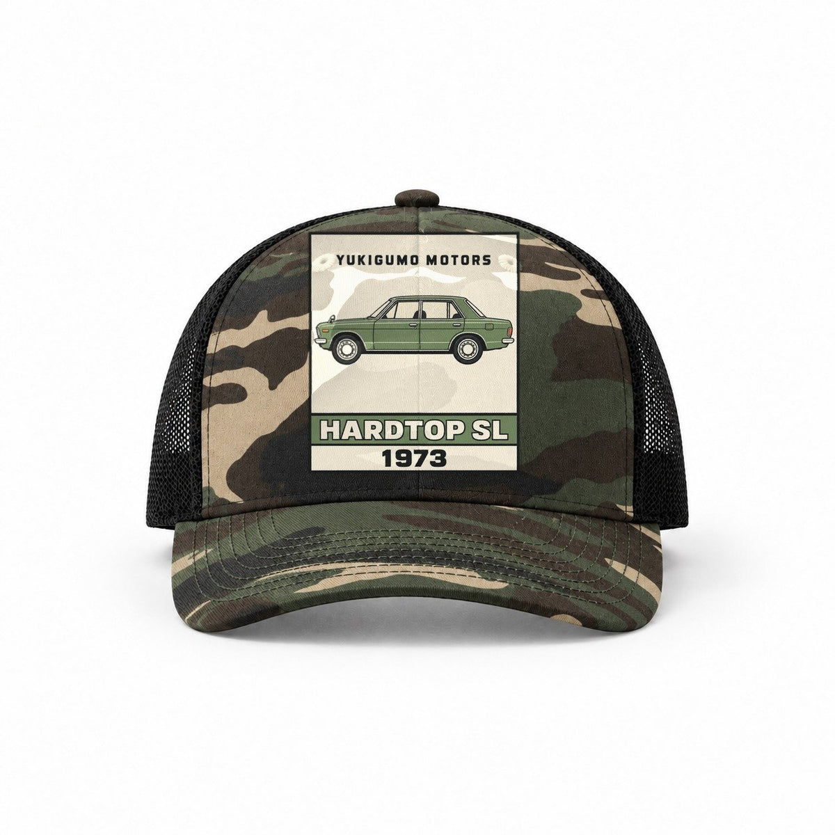 Woodland Camo-Black — front view