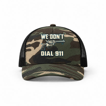 Woodland Camo-Black — front view