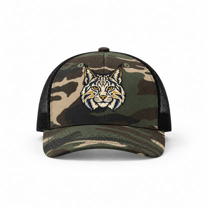 Woodland Camo-Black — front view