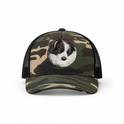 Woodland Camo-Black — front view