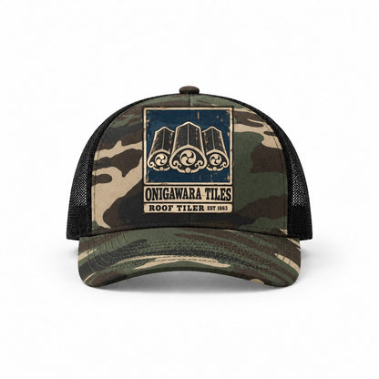 Woodland Camo-Black — front view