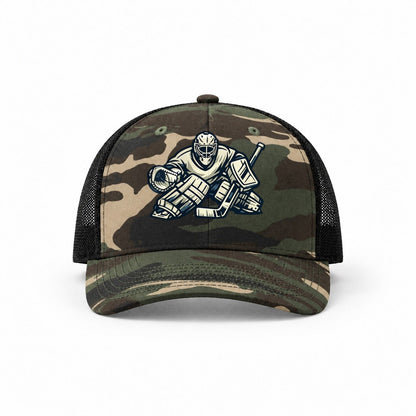 Woodland Camo-Black — front view