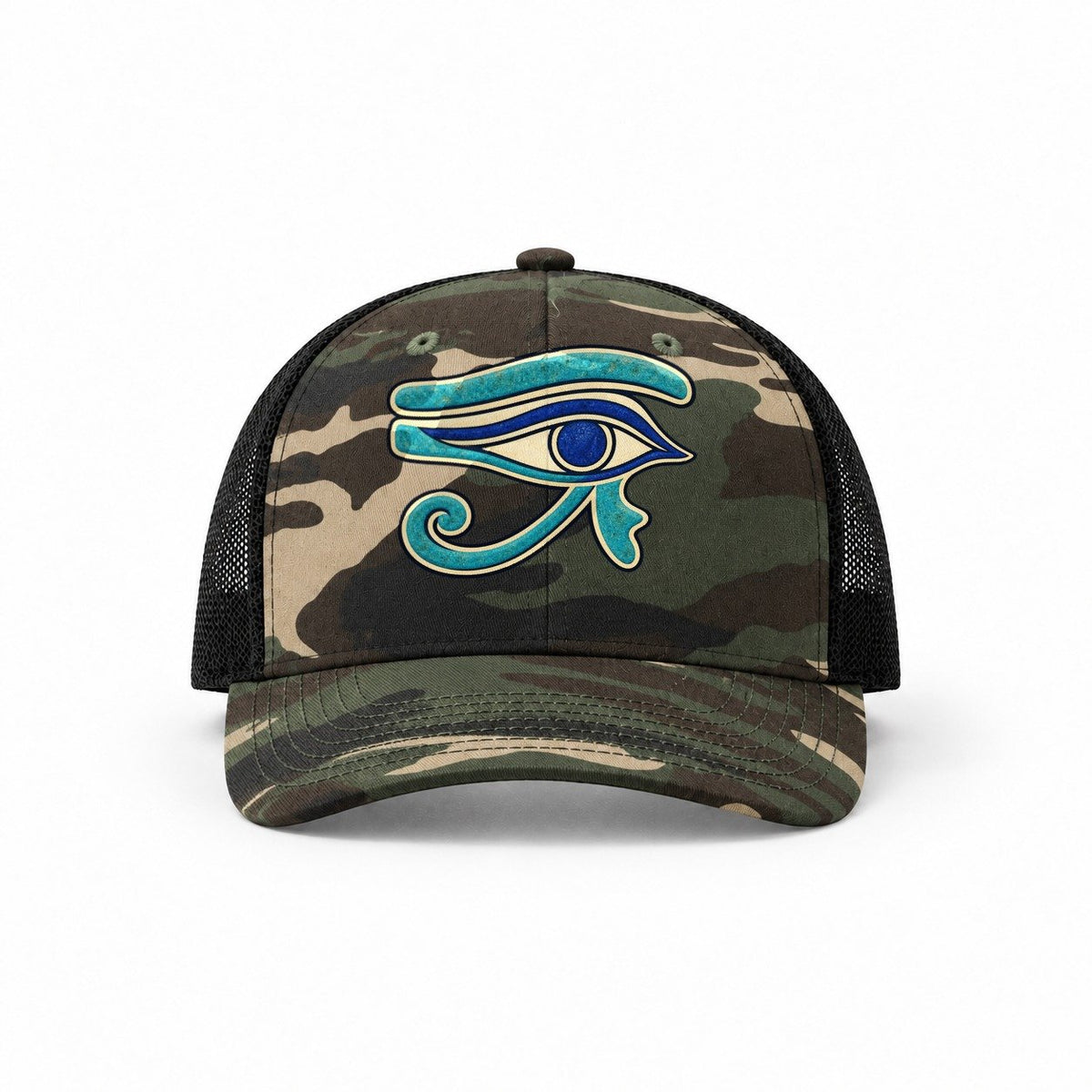 Woodland Camo-Black — front view