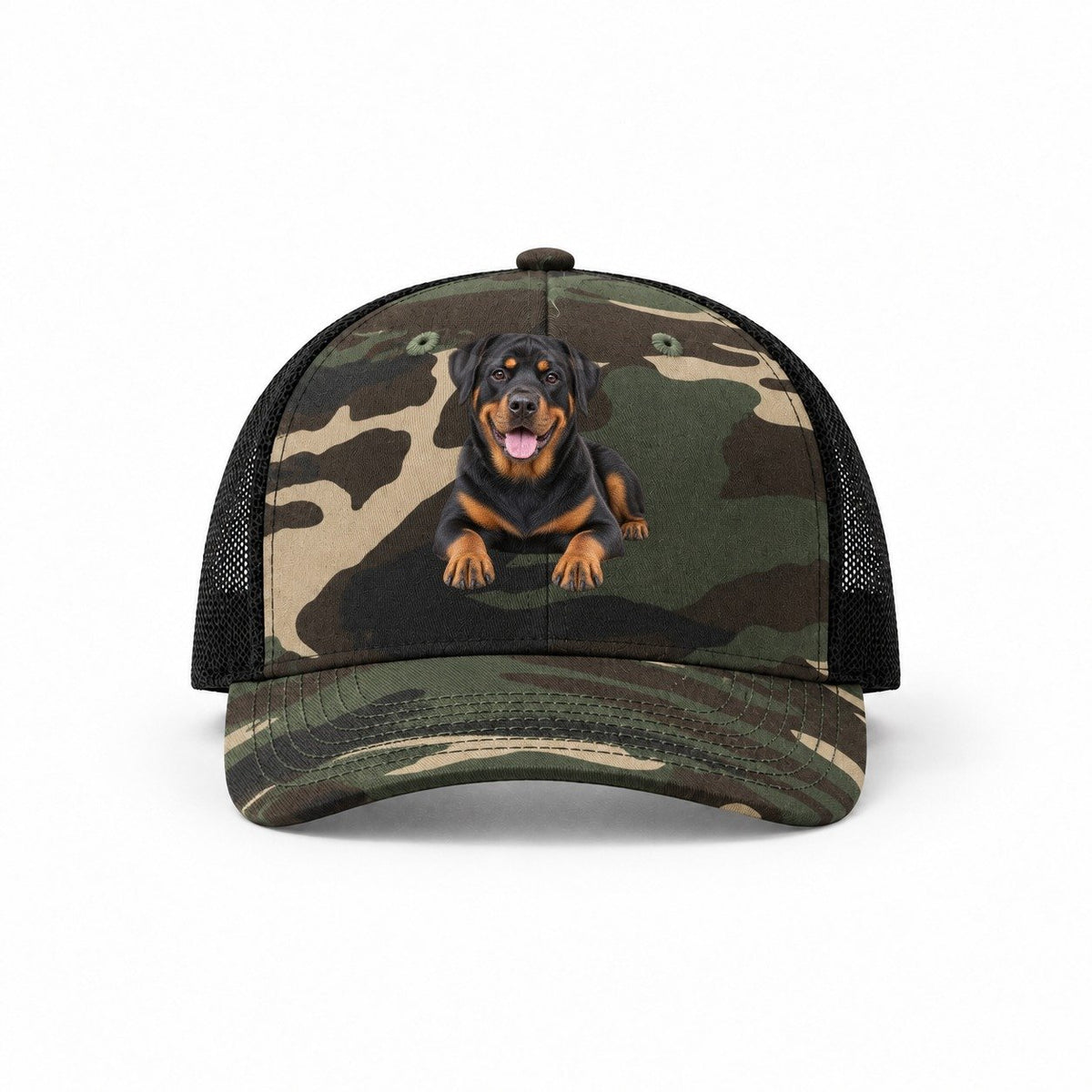 Woodland Camo-Black — front view