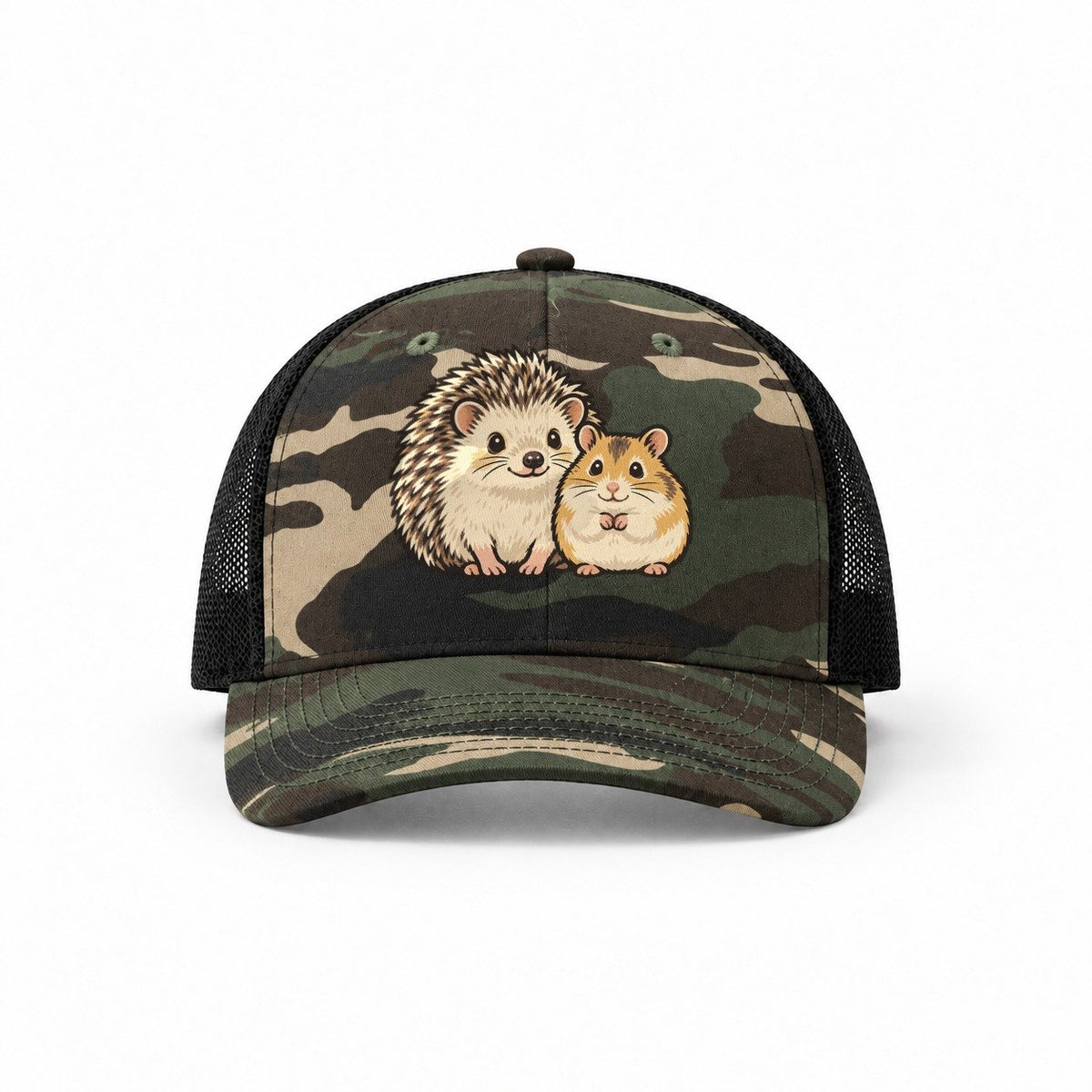 Woodland Camo-Black — front view