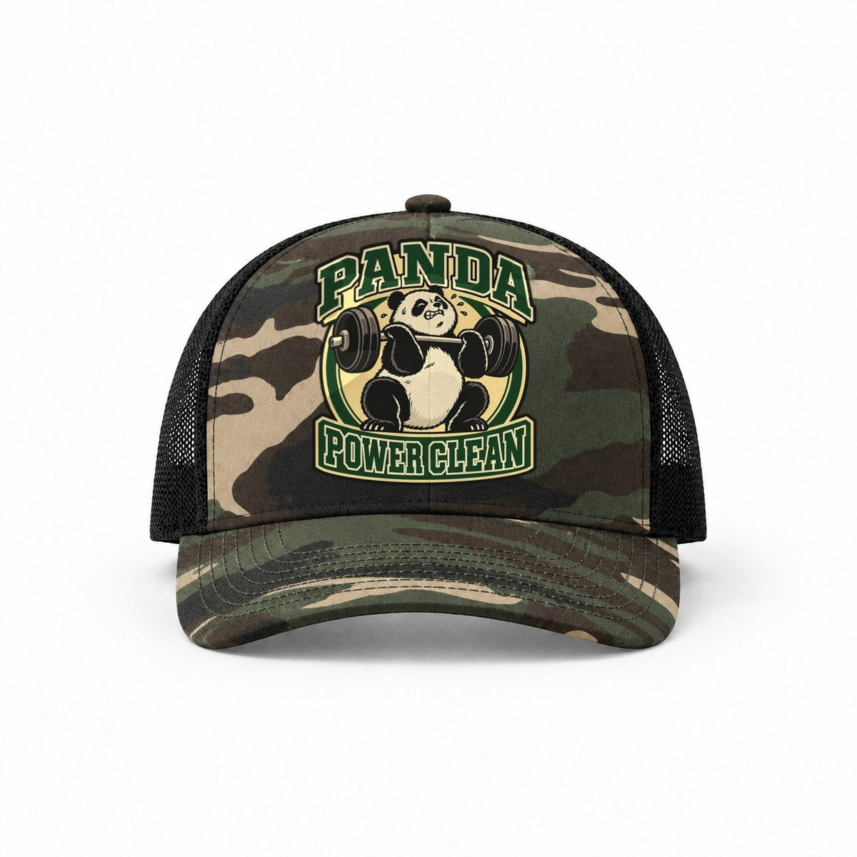 Woodland Camo-Black — front view