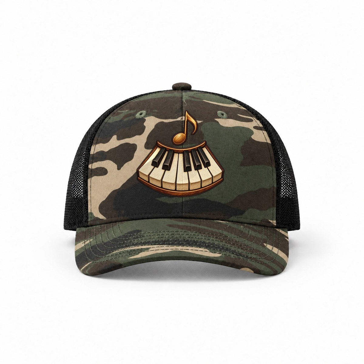 Woodland Camo-Black — front view