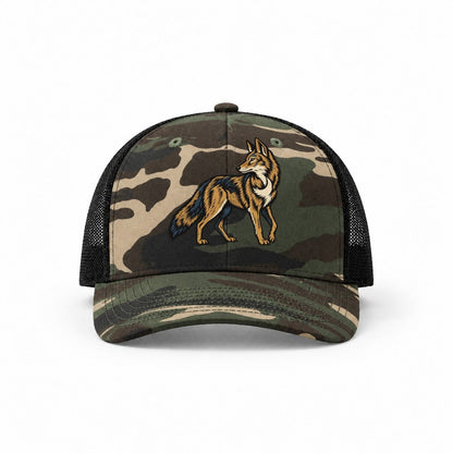 Woodland Camo-Black — front view