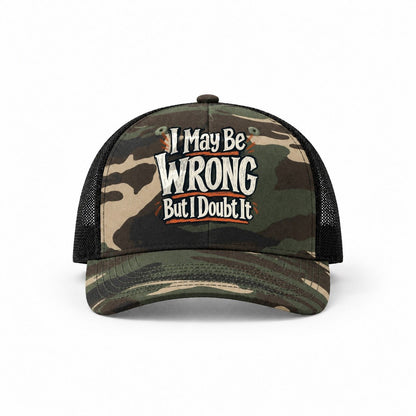 Woodland Camo-Black — front view
