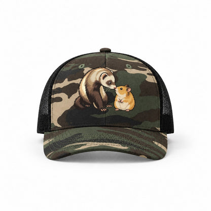 Woodland Camo-Black — front view