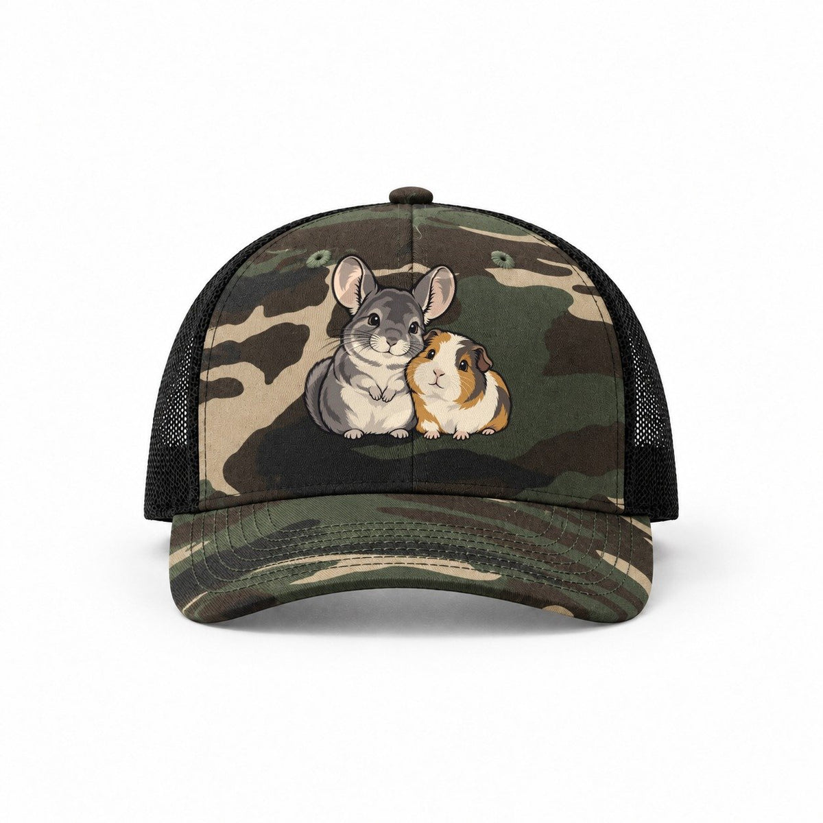 Woodland Camo-Black — front view
