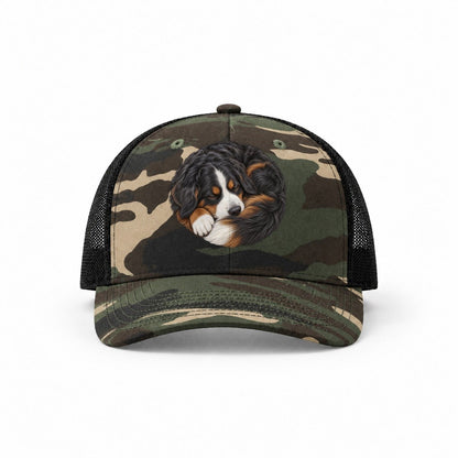 Woodland Camo-Black — front view