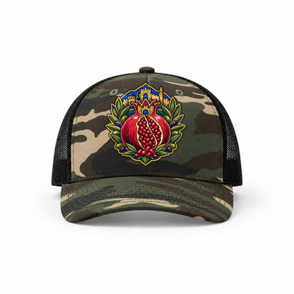 Woodland Camo-Black — front view